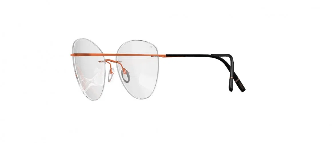 Silhouette Titan Minimal Art Stellar Demo Rimless 5599 Eyeglasses - view 142